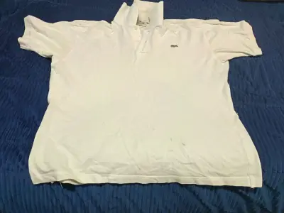 Polera Polo Blanca Lacoste para Hombre - miniatura 1
