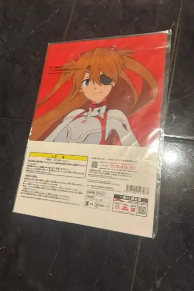 Set de carpetas Evangelion Asuka - miniatura 1