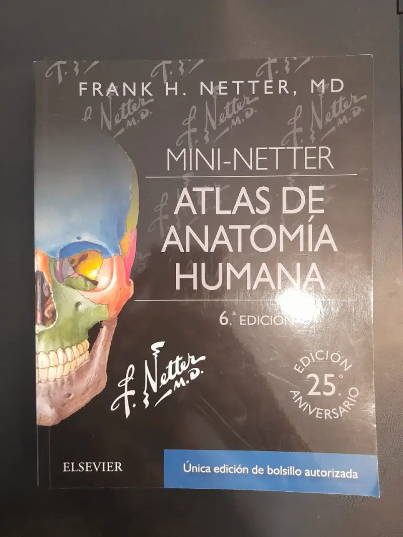 Mini-Atlas de Anatomía Humana 6ª Edición Frank H. Netter - 1
