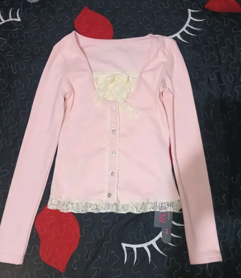 Polera estilo coquette - 1
