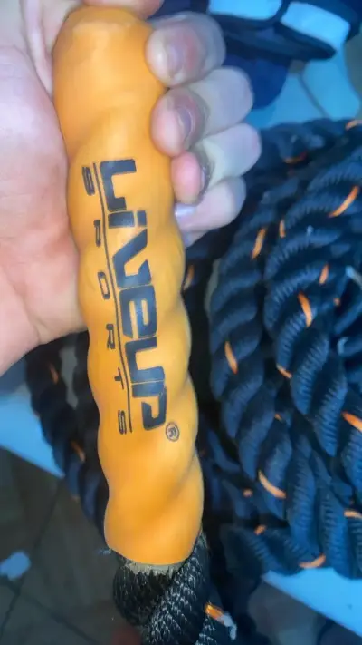 Cuerda de batalla Liveup Sports para entrenamiento - miniatura 3