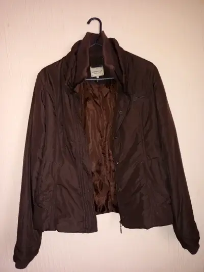 Chaqueta marrón para hombre con forro interior - miniatura 1