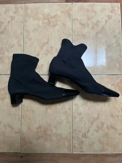 Botines negros N38 Zara - miniatura 1