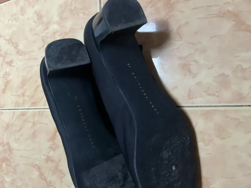 Botines negros N38 Zara - 4