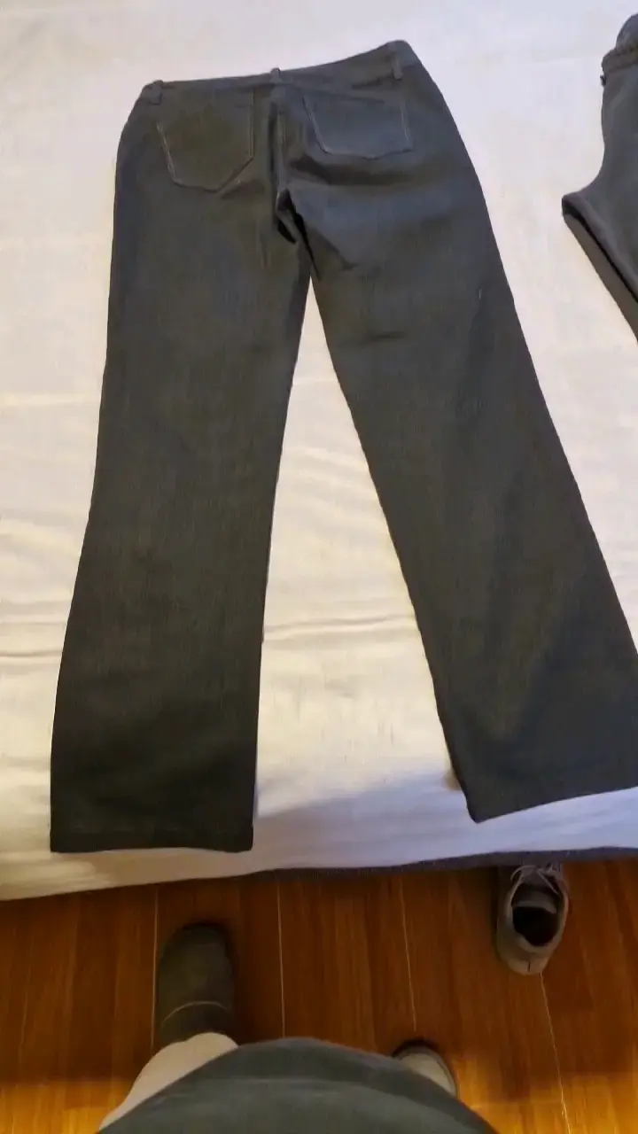 Pantalones cargo y jeans negros para hombre - 4
