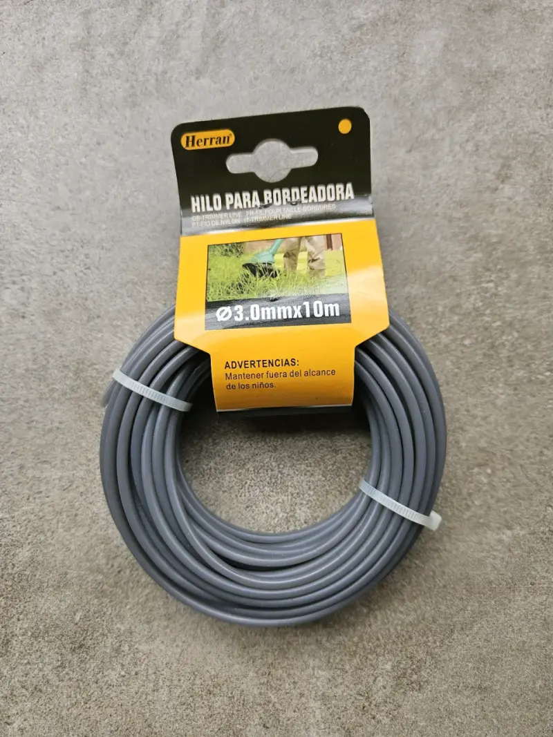 Hilo para bordeadora Herran 3.0mm x 10m - 1