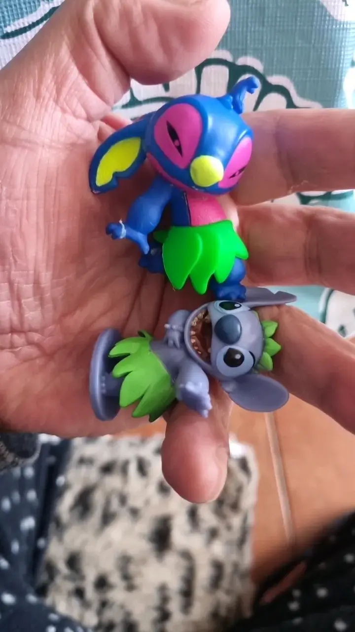 Figuras de colección Stitch y amigo - 6