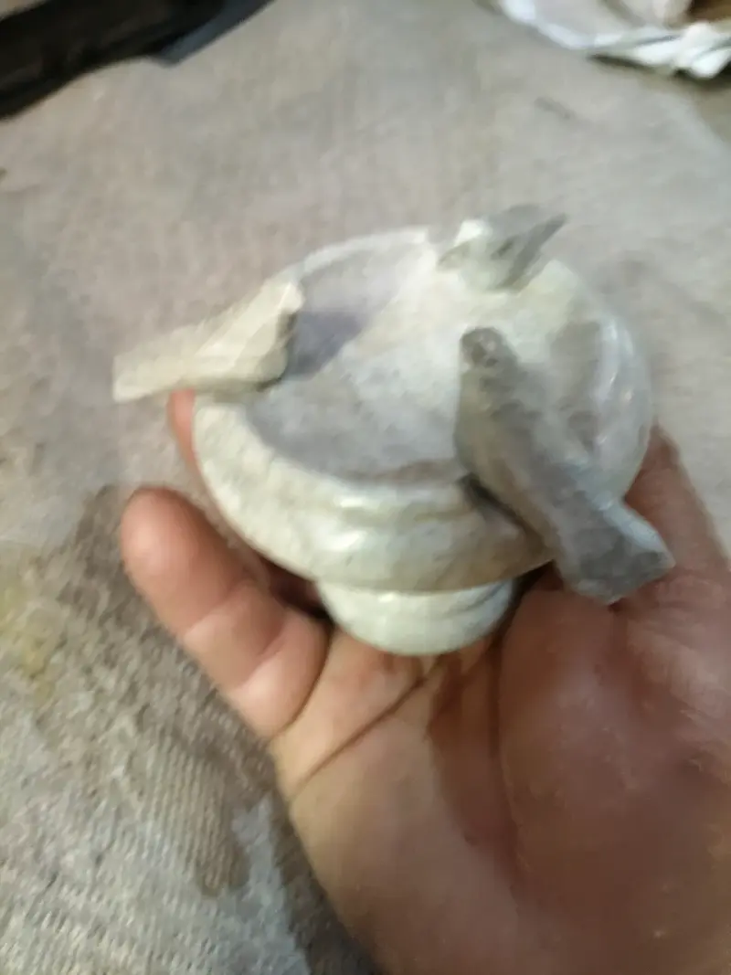 Decoración de mármol con pájaros - 3