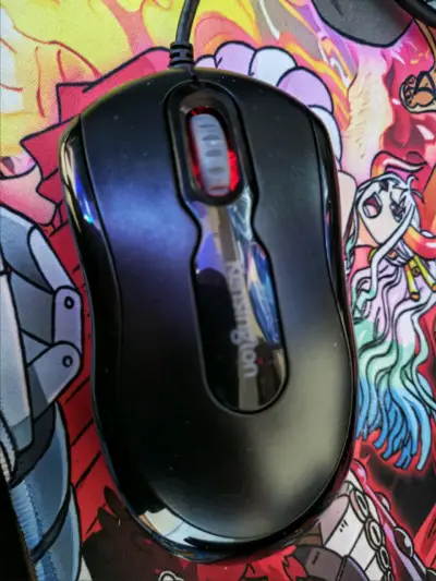 Mouse Kensington con cable óptico negro - miniatura 1