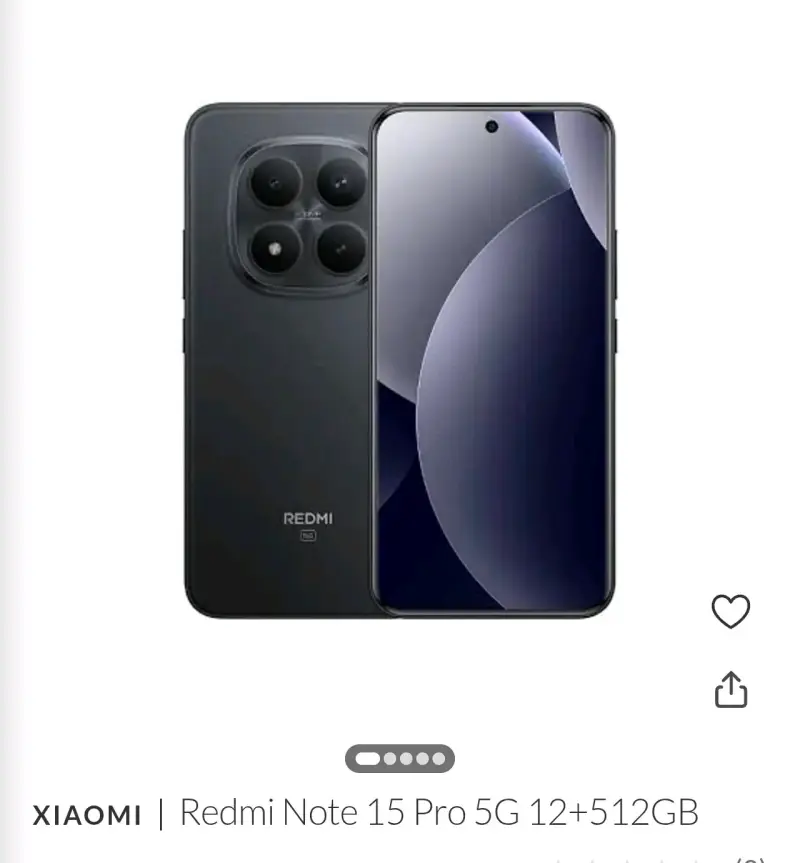 Redmi Note 15 Pro 5G 12+512GB