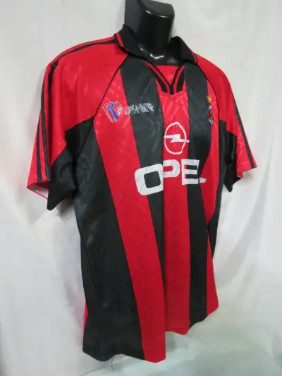 Camiseta AC Milan retro con logo Opel TALLA XL - miniatura 4