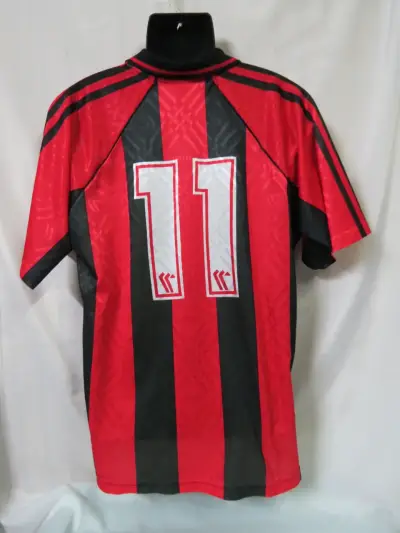 Camiseta AC Milan retro con logo Opel TALLA XL - miniatura 5
