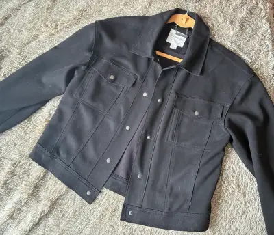 Chaqueta negra University talla S - miniatura 1