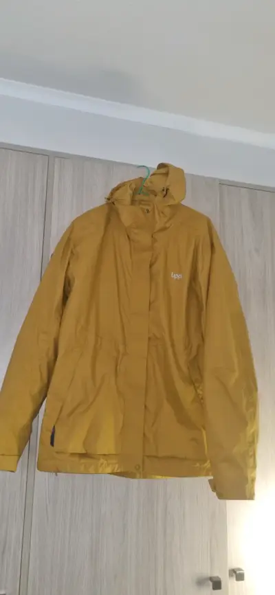 Chaqueta impermeable amarilla Uppii para hombre - miniatura 5