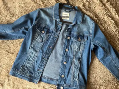 Chaqueta de mezclilla azul Sybilla para mujer - miniatura 1