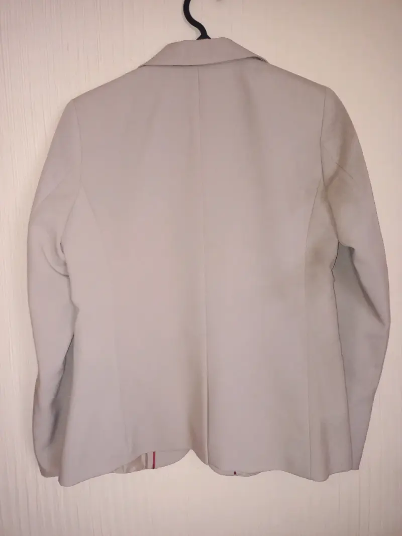 Blazer beige para mujer Adolfo talla 38 - 2