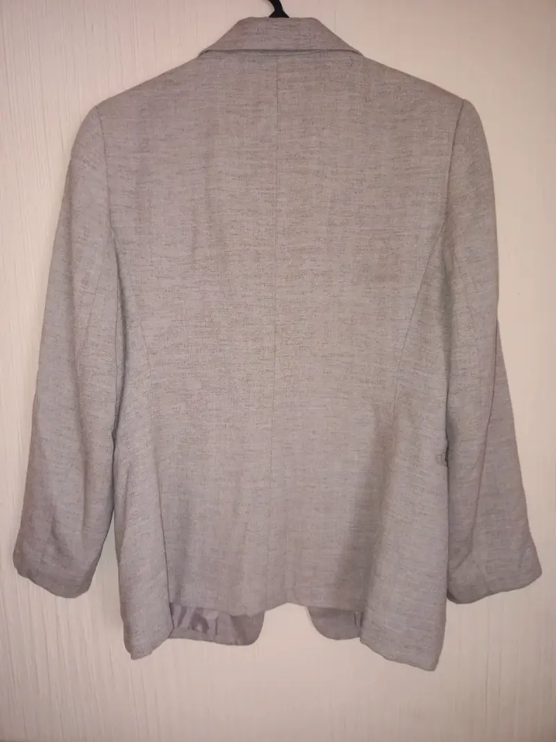 Blazer gris claro Adolfo para mujer - 2