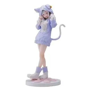 Figura Emilia Fluffy Pack de Re:Zero - 6