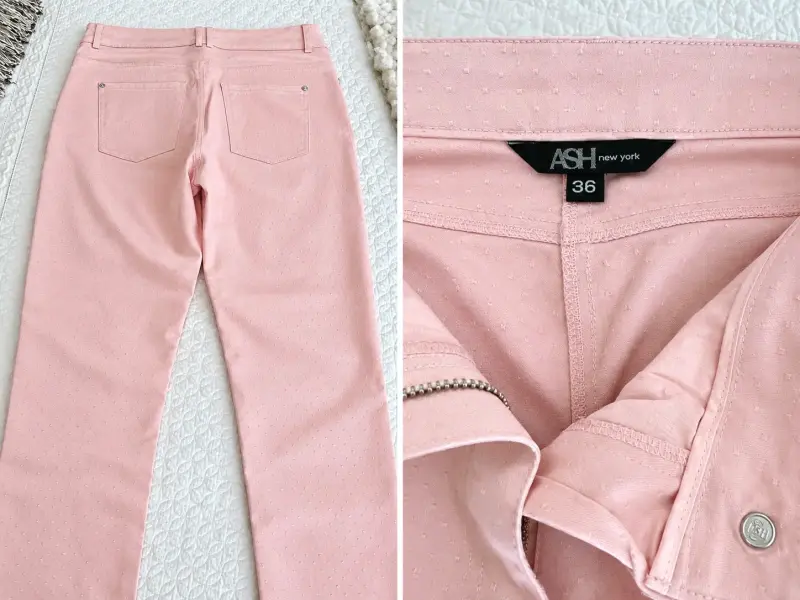 Pantalones rosados de mujer ASH New York talla 36