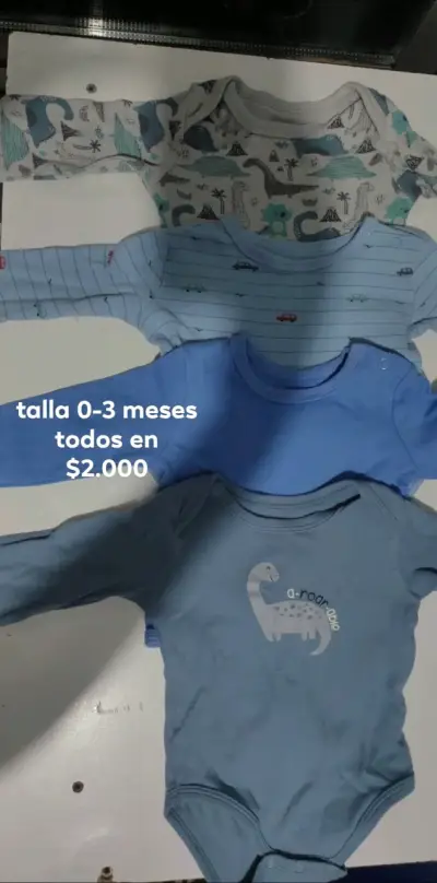 Ropa de bebé 0-3 meses variada - miniatura 1