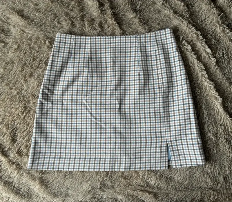 Falda a cuadros Basement talla S - 1