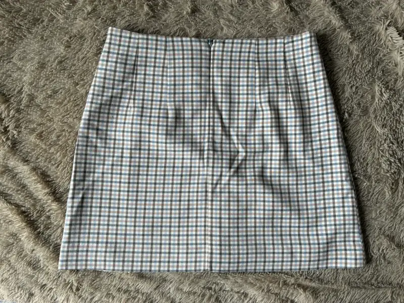 Falda a cuadros Basement talla S - 3