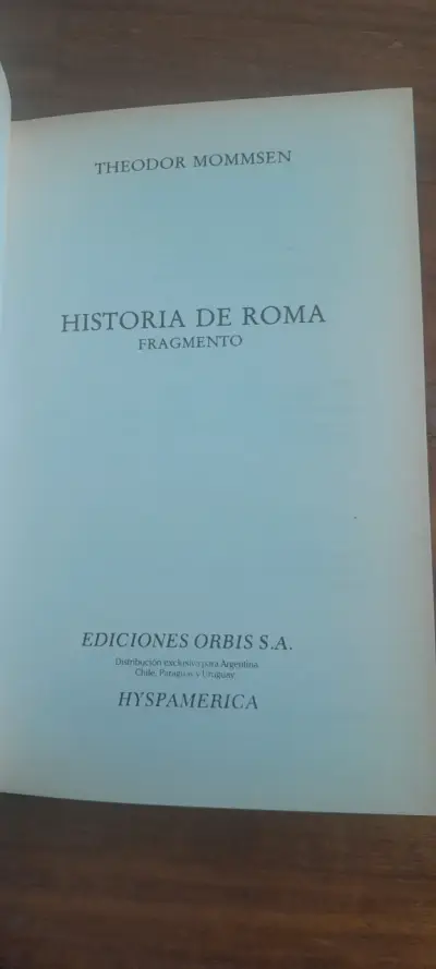 Historia de Roma de Theodor Mommsen - miniatura 2