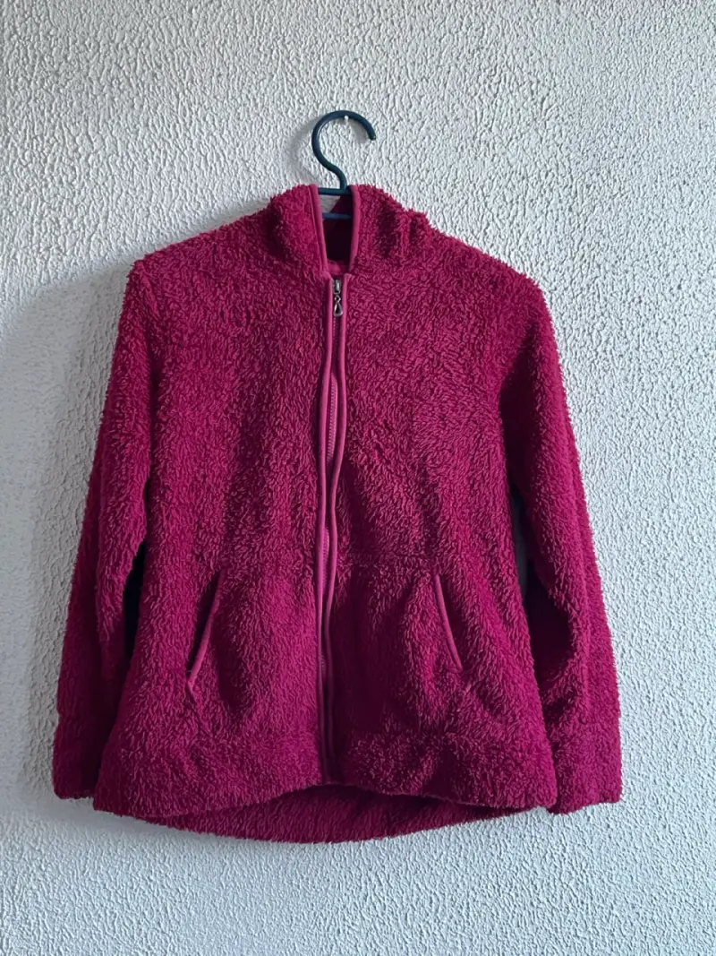 Chaqueta de felpa fucsia Newport para mujer - 1