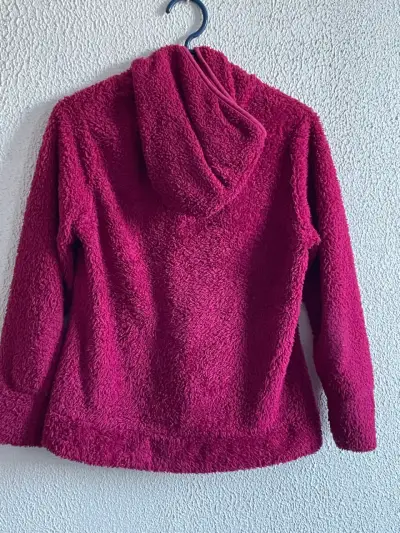 Chaqueta de felpa fucsia Newport para mujer - miniatura 3
