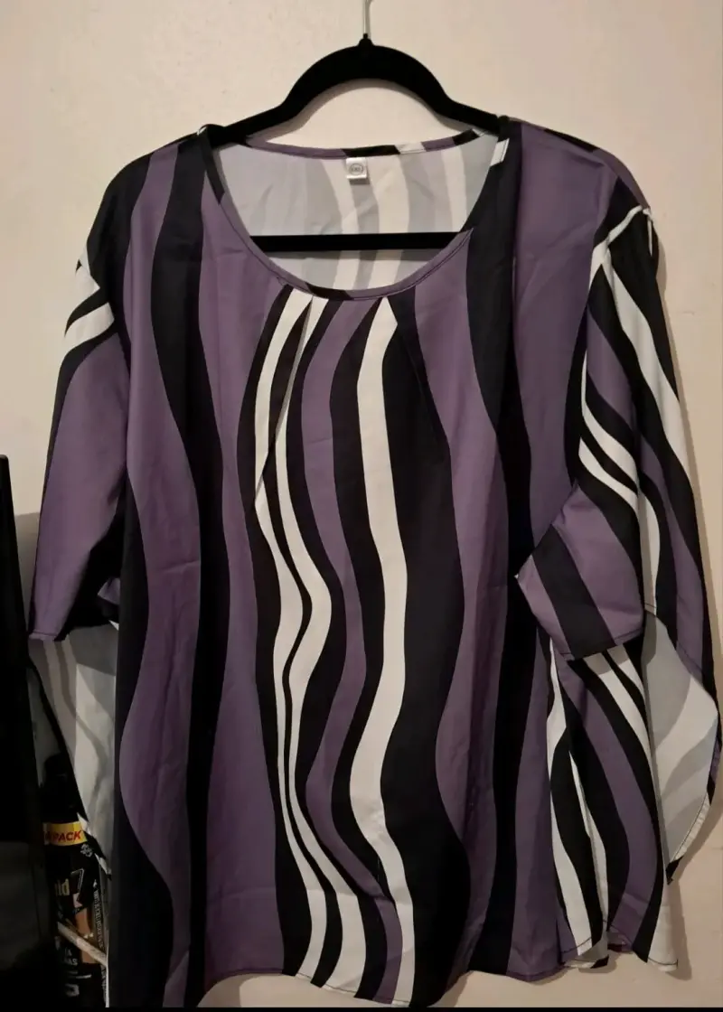 Blusas de mujer con estampado de rayas - 1