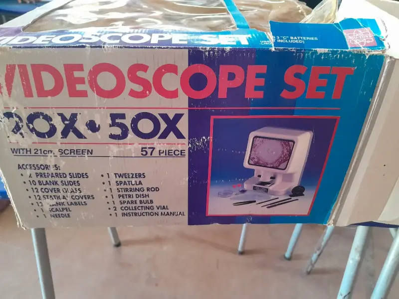 Microscopio Videoscope Set 20x 50x con Pantalla - 2