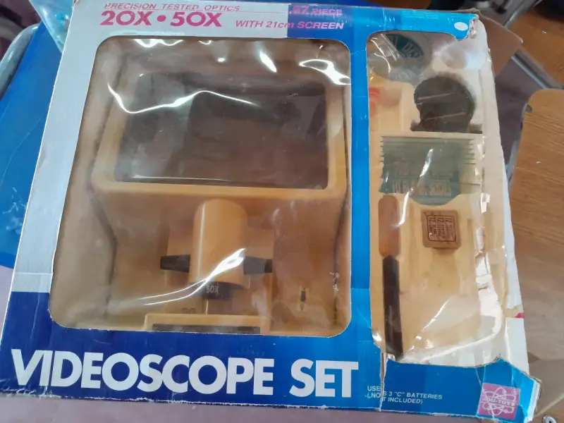Microscopio Videoscope Set 20x 50x con Pantalla - 3