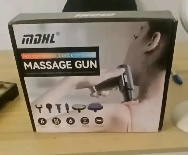 Pistola de Masaje MDHL con Compresión Caliente y Fría