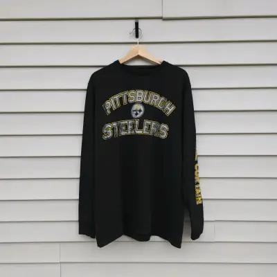 Polera Negro Pittsburgh Steelers NFL - miniatura 1