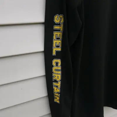 Polera Negro Pittsburgh Steelers NFL - miniatura 4