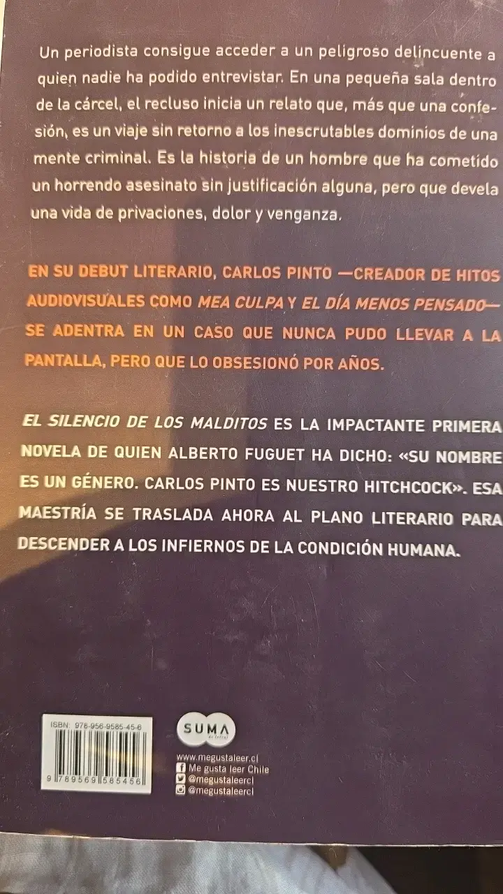 Libro El Silencio De Los Malditos de Carlos Pinto - 2