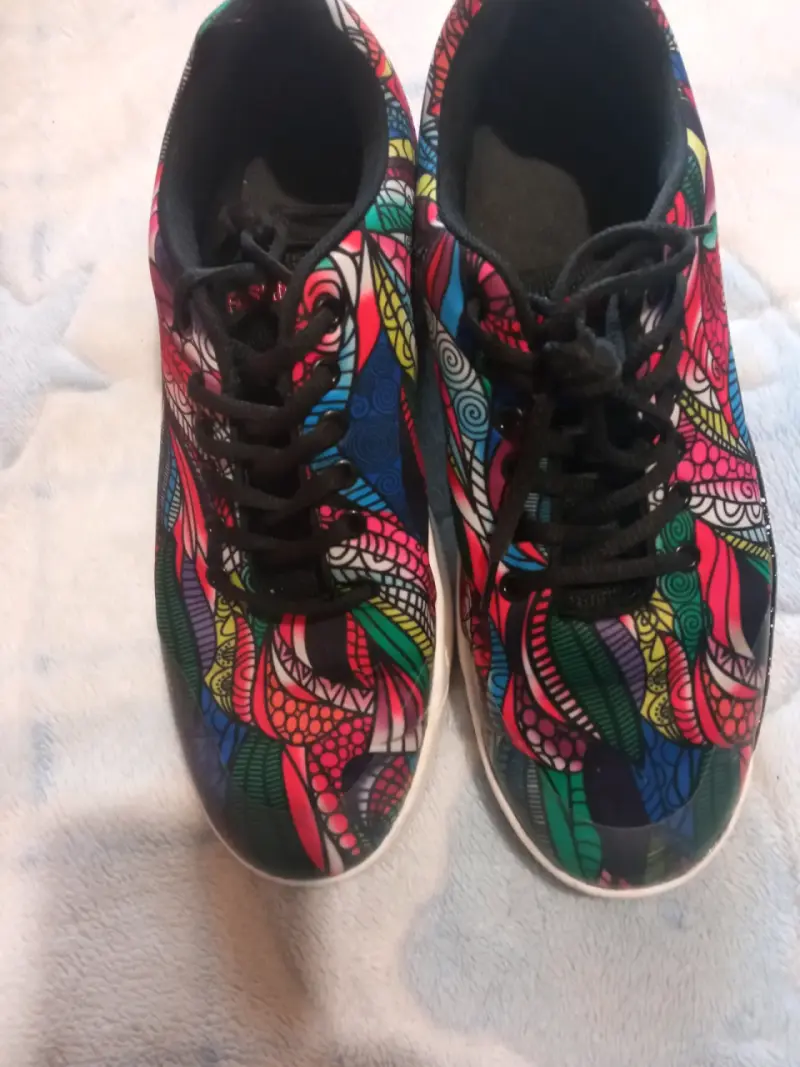 Zapatillas deportivas multicolor mandala - 2
