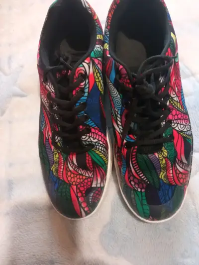 Zapatillas deportivas multicolor mandala - miniatura 2