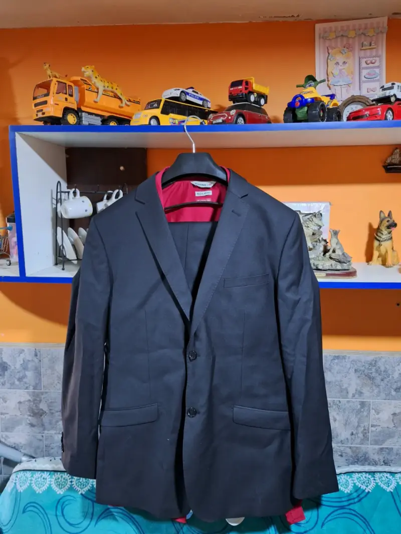 Blazer negro para hombre Arrow talla 54 - 2