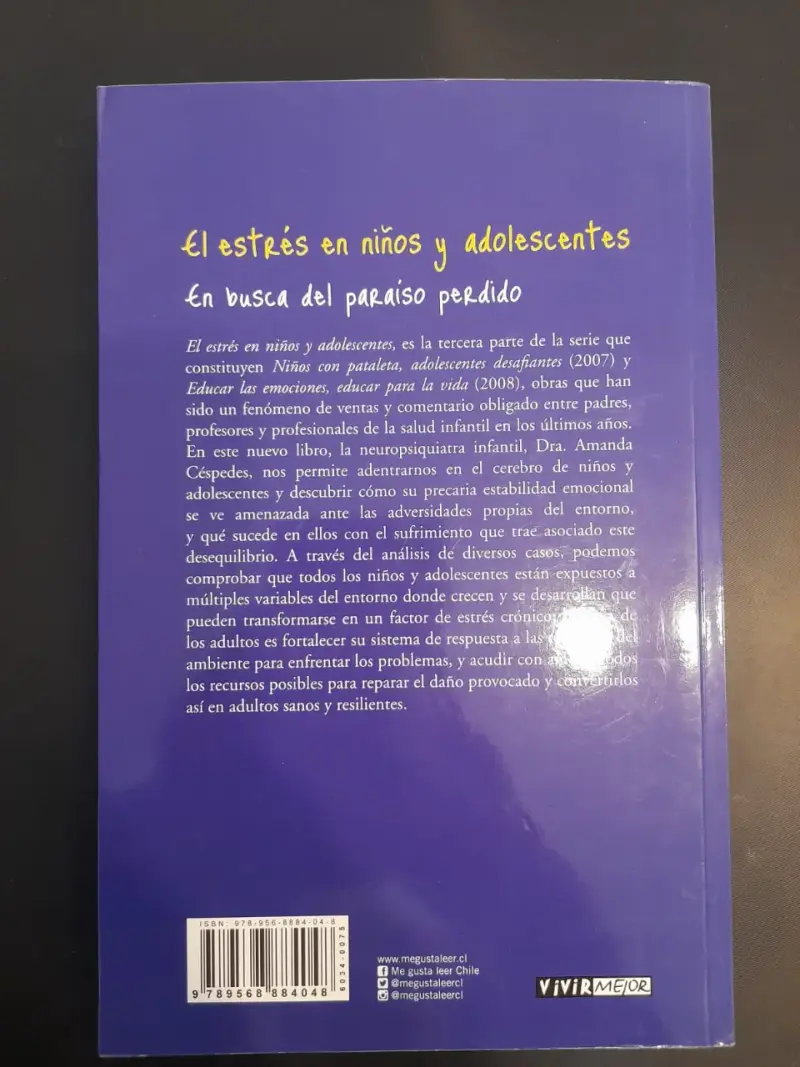 Estrés en Niños y Adolescentes de Amanda Céspedes - 2