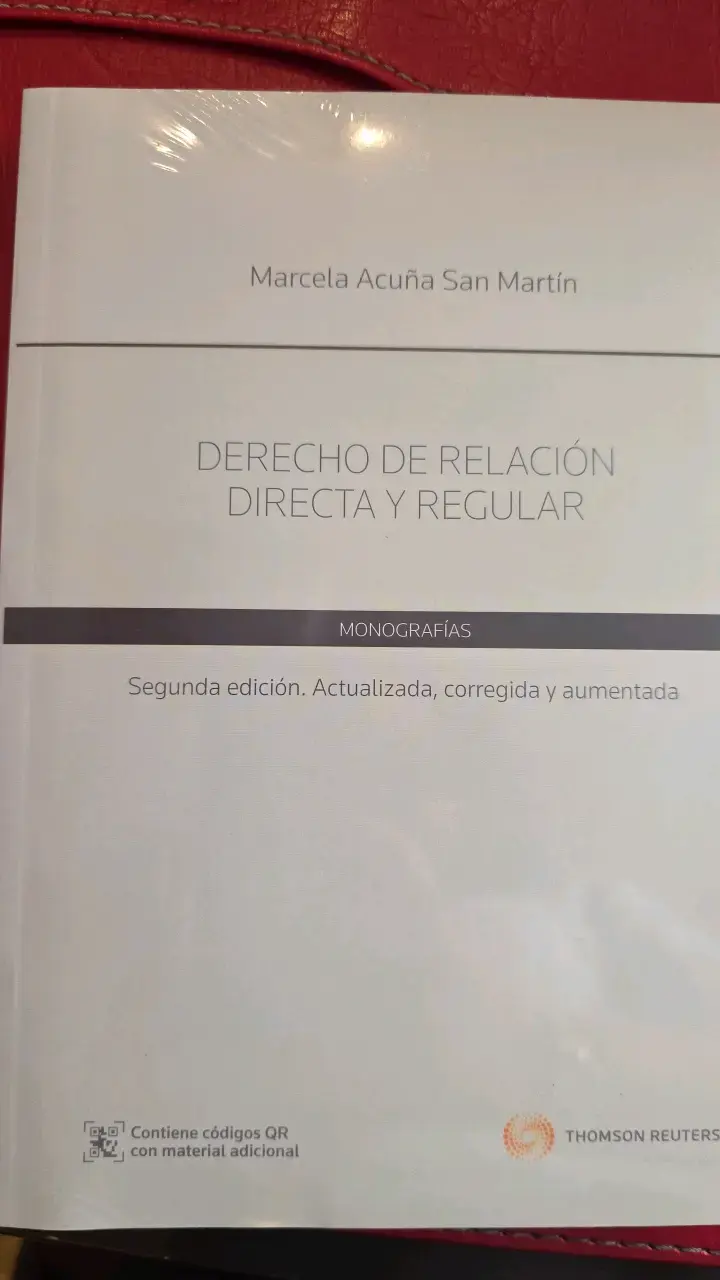 Libro Derecho de Relación Directa y Regular Segunda Edición - 1