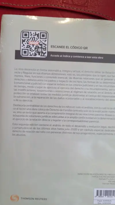 Libro Derecho de Relación Directa y Regular Segunda Edición - miniatura 2