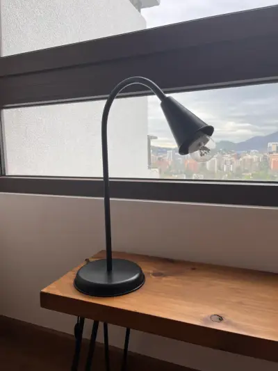 Lámpara de mesa negra moderna Fierro - miniatura 2