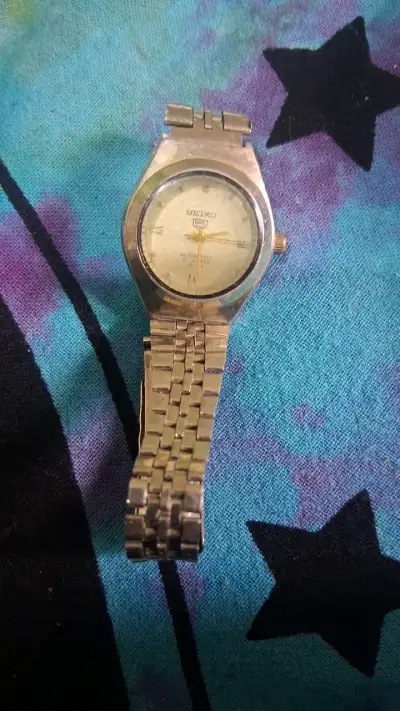 Reloj automático Seiko de acero inoxidable - miniatura 1