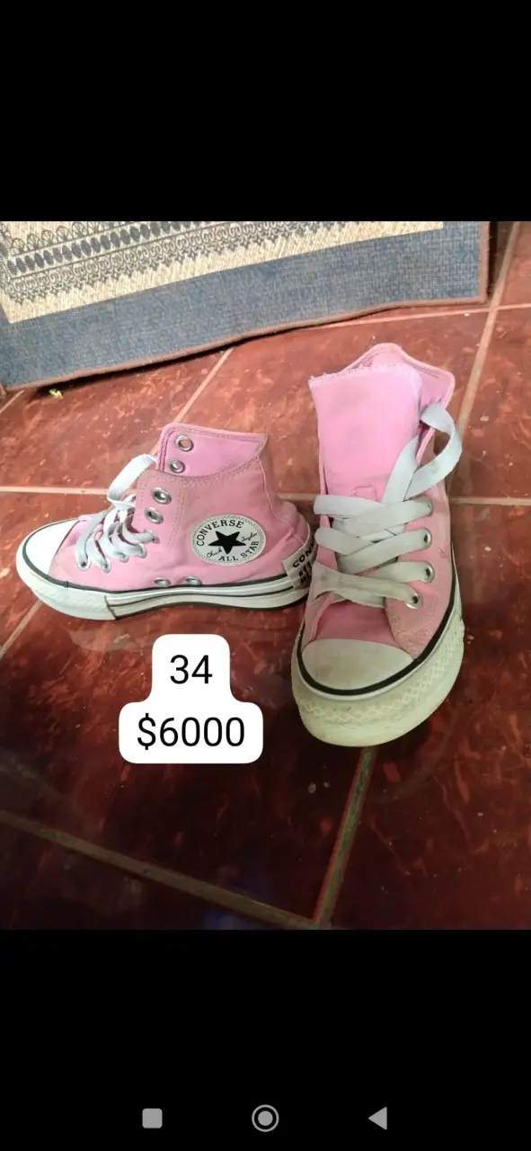 Botines de cuero marrón con tacón bajo - 6