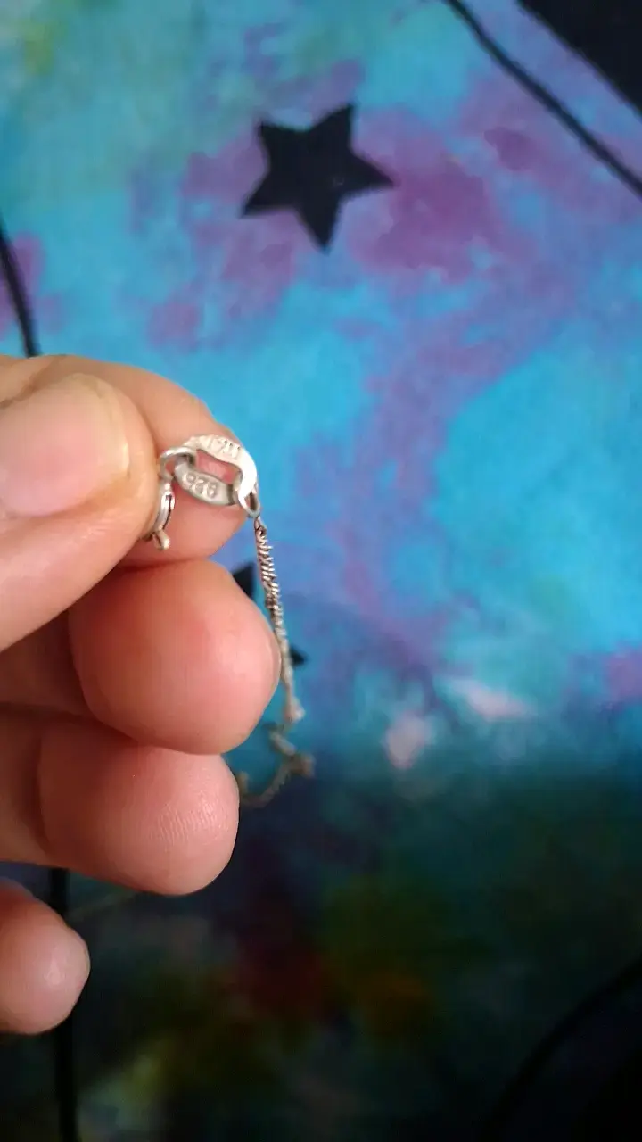 Cadena de plata fina para mujer - 3