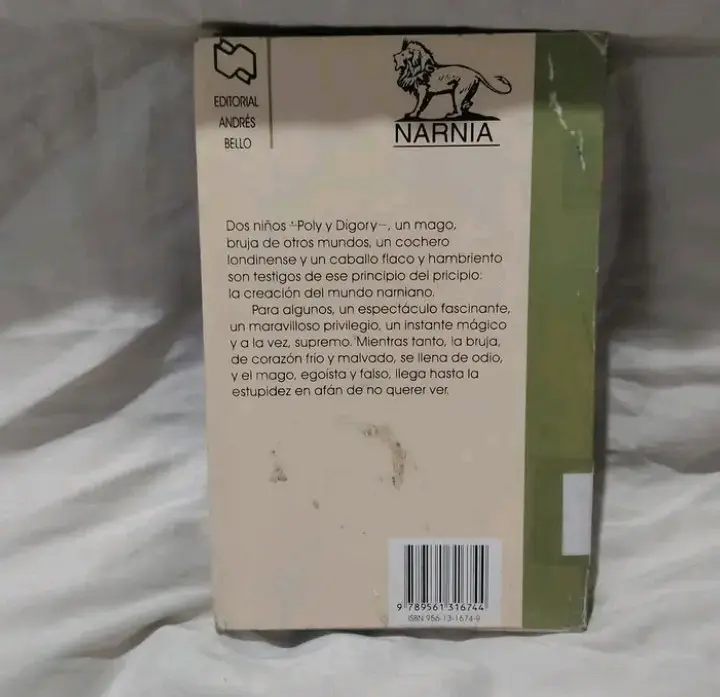 Libro El Sobrino del Mago de C.S. Lewis - 2