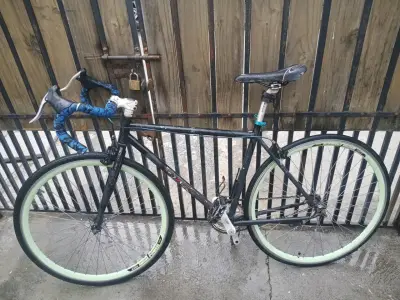 Bicicleta de Ruta Oxford  con Manillar Azul - miniatura 1