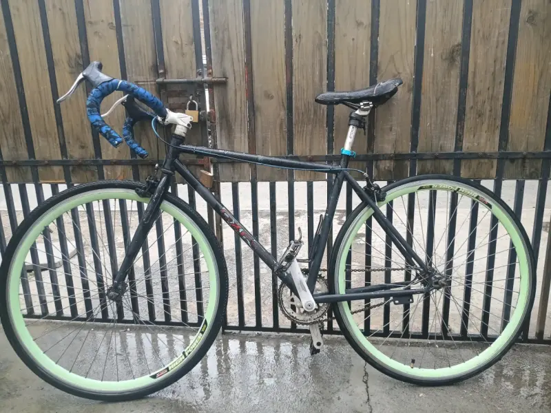 Bicicleta de Ruta Oxford  con Manillar Azul - 3