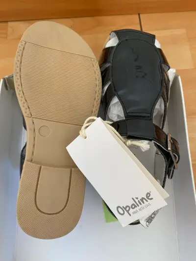Sandalias negras para niños Opaline - miniatura 1